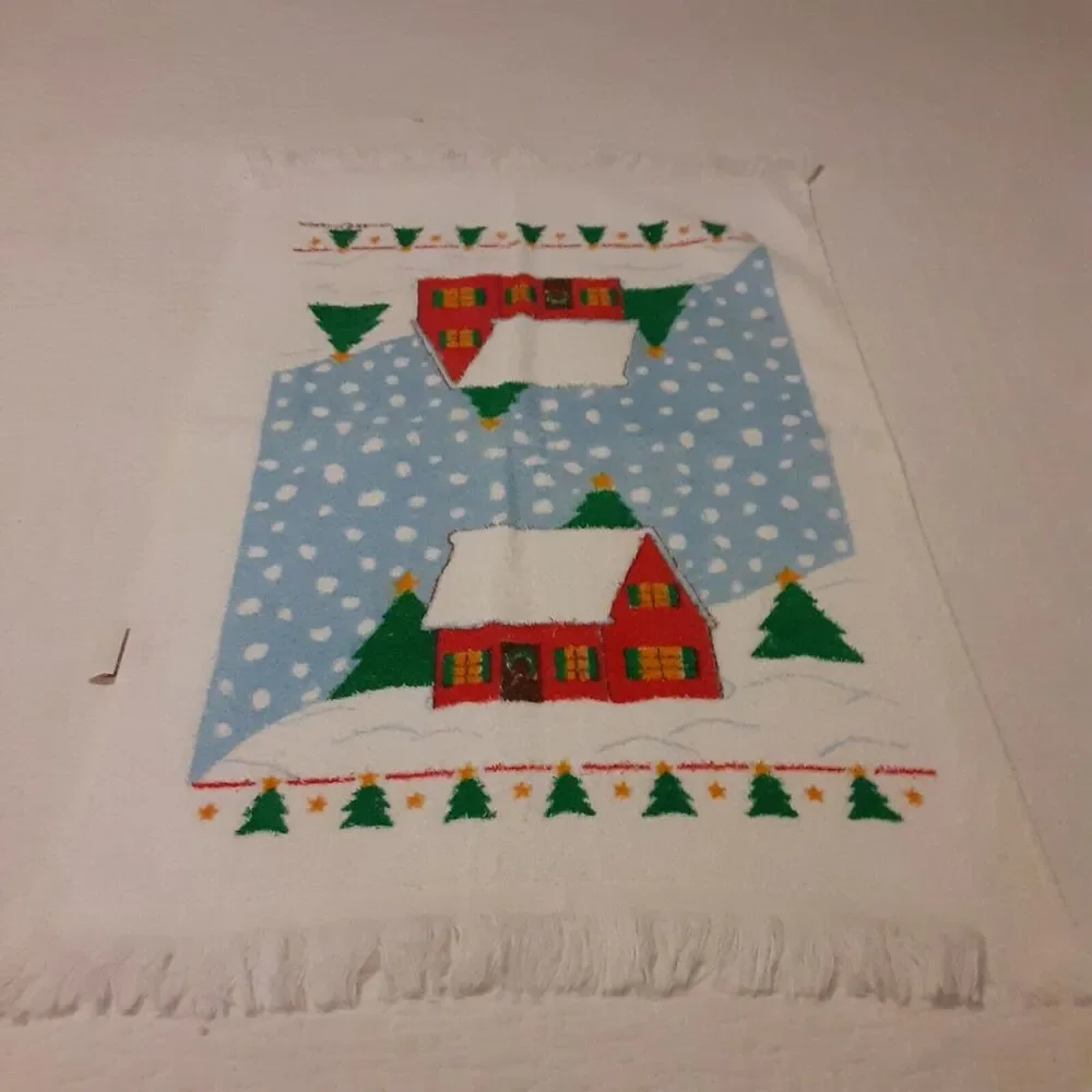 Christmas Towel Collection 4pc Vintage & Modern